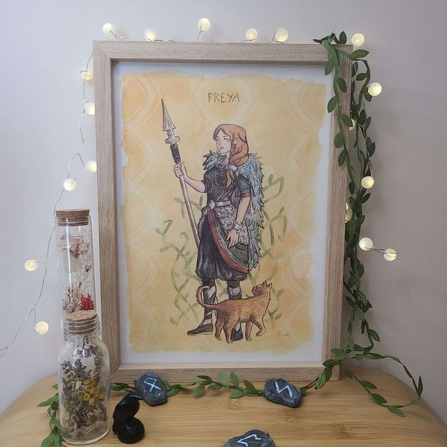 Freya Déesse de l'amour et de la fertilité