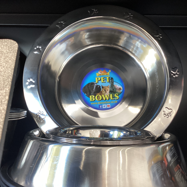 Large chrome bowls