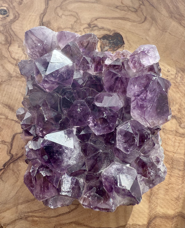 Amethyst Crystal Cluster - Raw Amethyst - 531g
