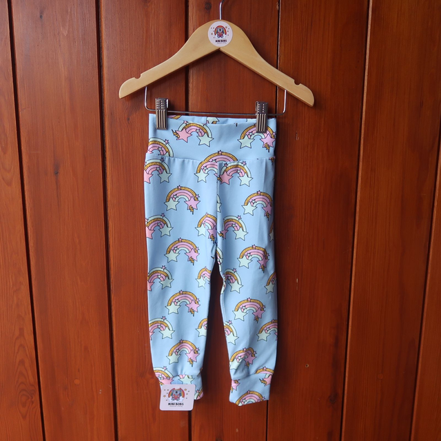 Star Rainbow Leggings 12-18 Months
