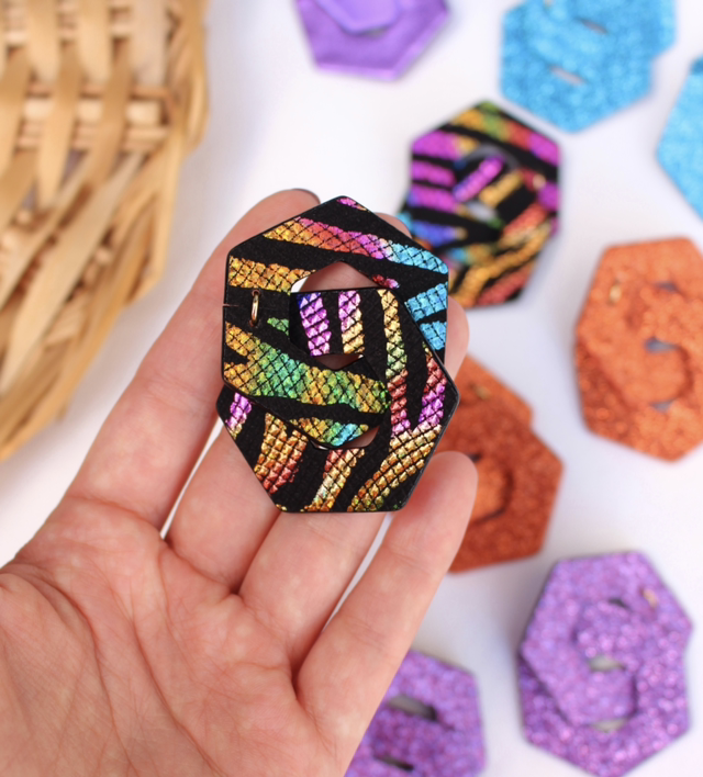 Astra • zèbre multicolore brillant