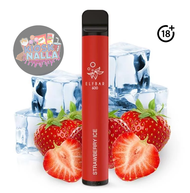 Elfbar 600 Strawberry Ice 20mg Nikotin