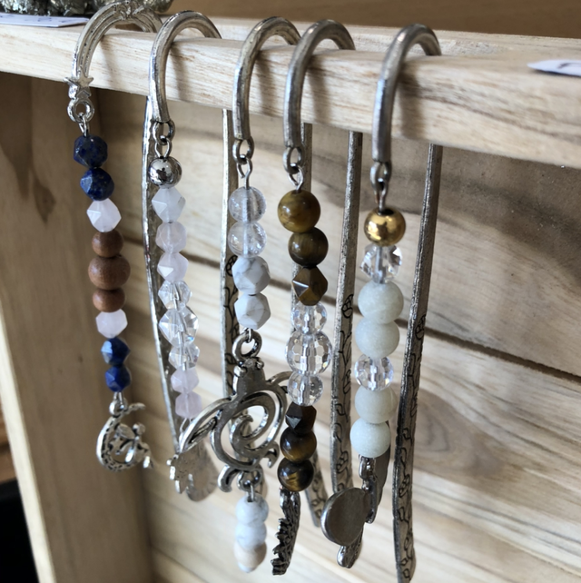 Marque pages pierres naturelles 