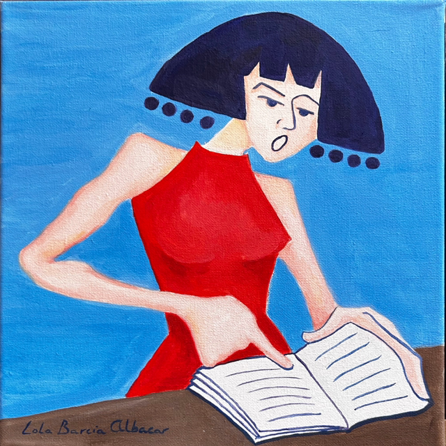 Óleo sobre lienzo: “¿En serio?”