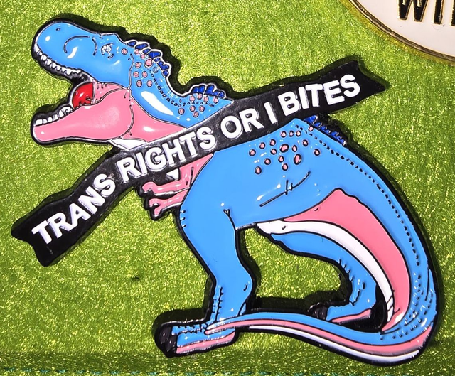 Trans Rights T-Rex