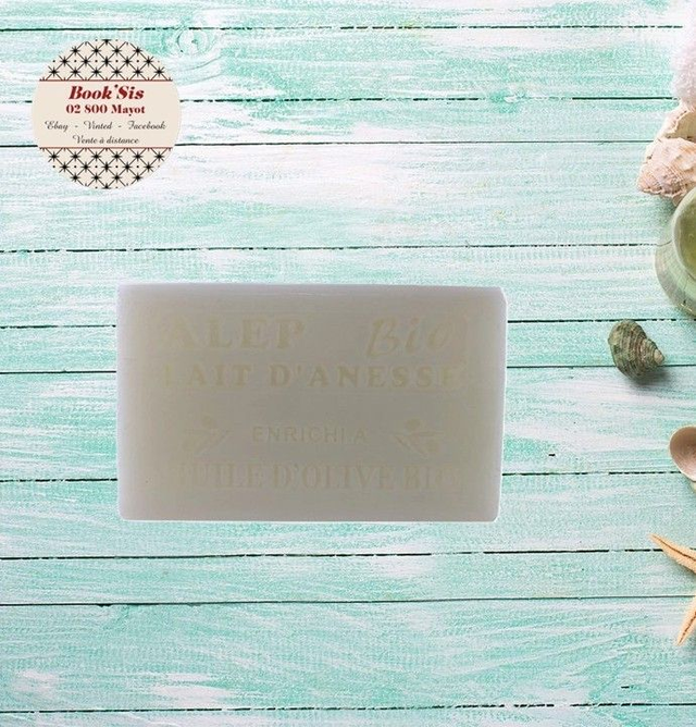 Savon Alep " Lait d'ânesse Bio "