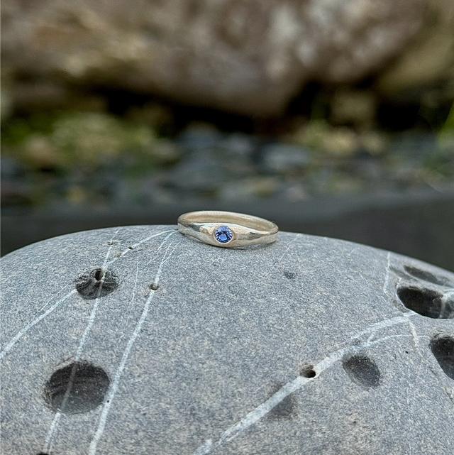 Tanzanite Sterling Silver Ring