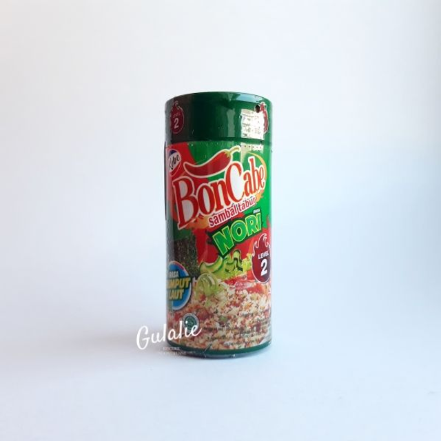 KOBE BonCabe Sambal Tabur Nori Level 2 - Piment en Poudre aux Algues