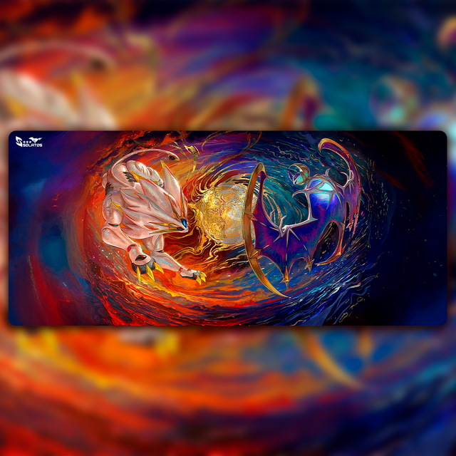 SOLGALEO Y LUNALA Pocket Mousepad/Playmat