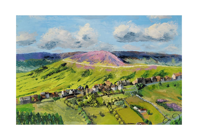 Castleton oil painting 