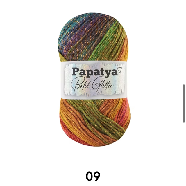 Papatya Batik Glitter 09