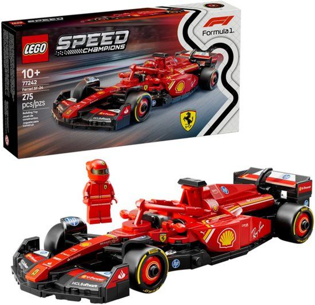 LEGO 77242 Ferrari SF-24 F1 Racewagen Set
