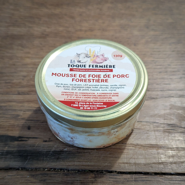 Mousse de foie forestière