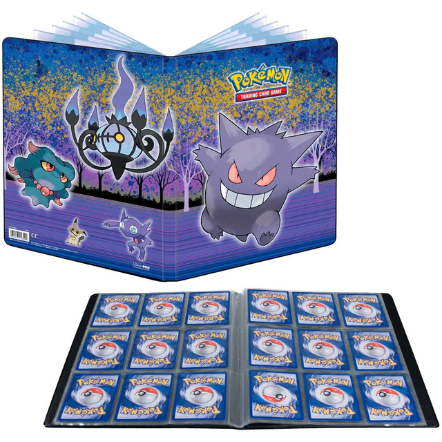 Portafolio para cartas Pokemon Haunted Hollow de 9 bolsillos