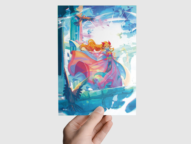 [ TLOZ PRINTS ] Zelda Four Swords