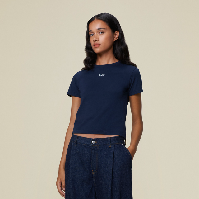 Lois Jeans New Emma T-Shirt Navy