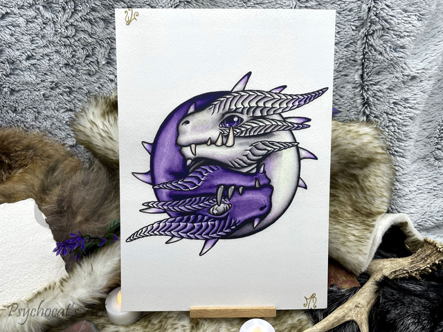 Gemini Yin-Yang 21X30cm