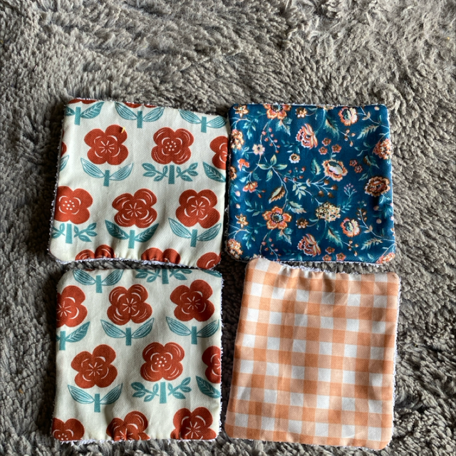 Lingettes lavables (Lot de 4)