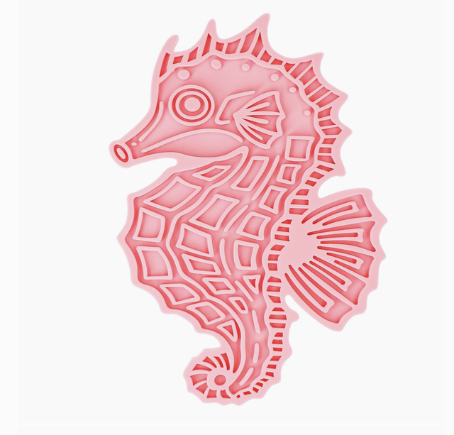 Tapis  léchage forme hippocampe