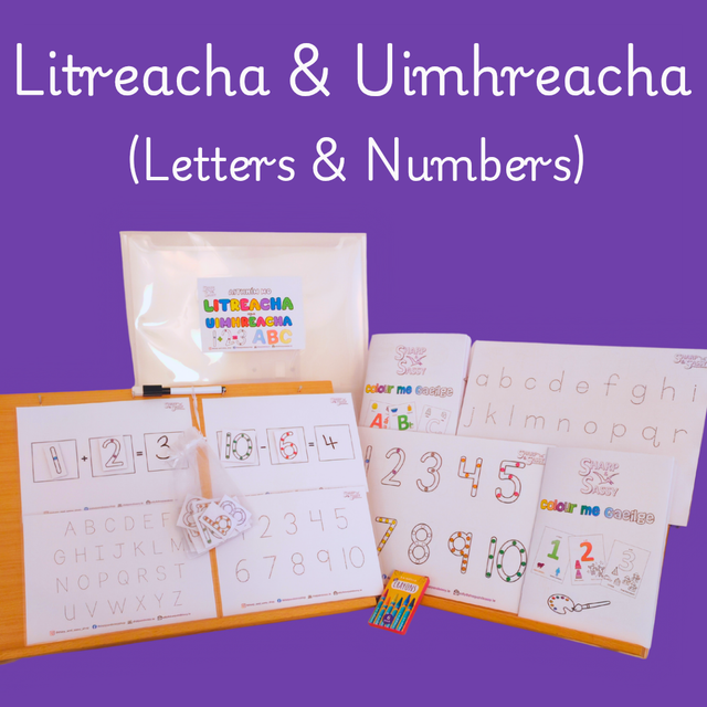 Aithním mo Litreacha &amp; Uimhreacha (Letters &amp; Numbers in Irish)