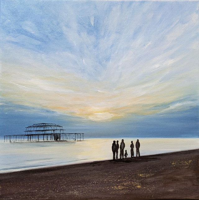 Evening skies, Brighton 