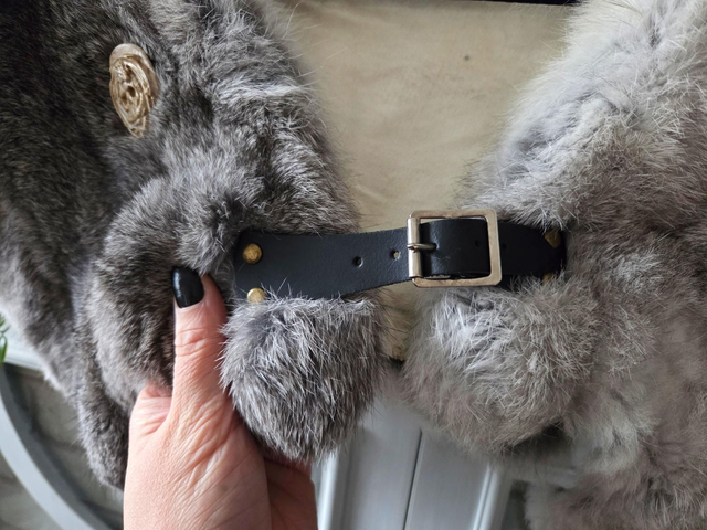 Rabbit Fur Mantle