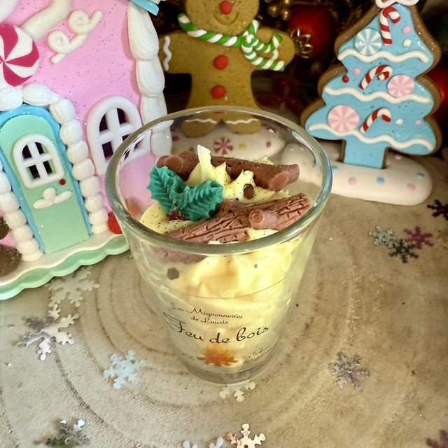 Bougie Feu de bois XS