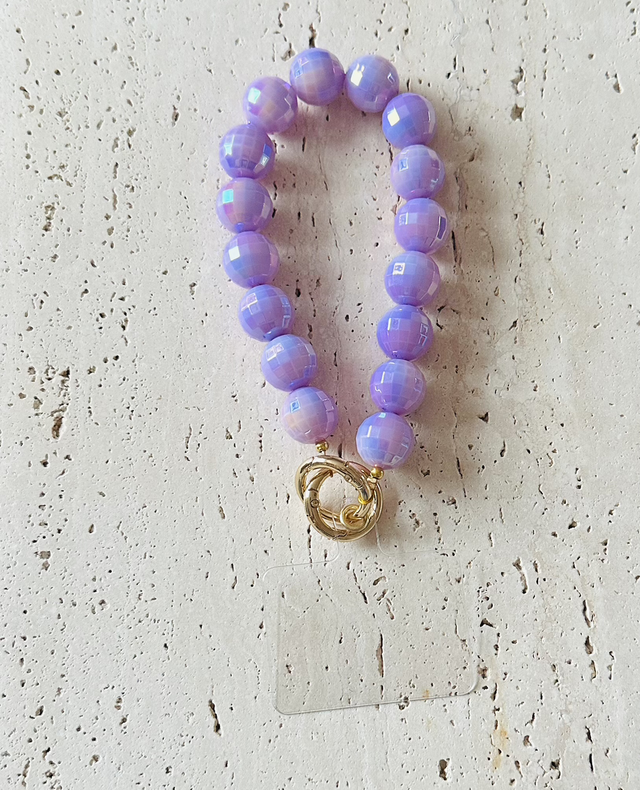 Discobal Telefoonkoort paars 