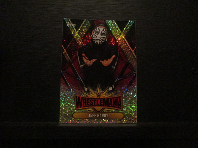 Jeff Hardy - Champions Wrestlemania Original Trading Card #WM-45