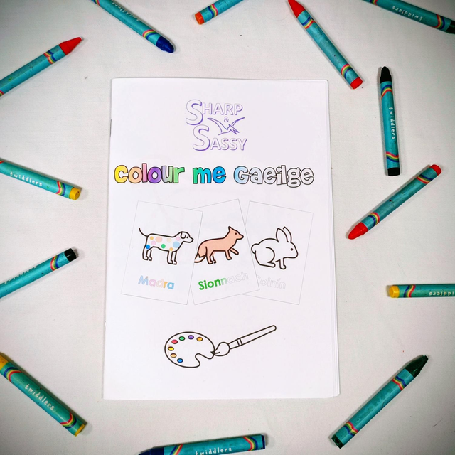 *Ainmhithe* Colour Me Gaeilge (Animals)