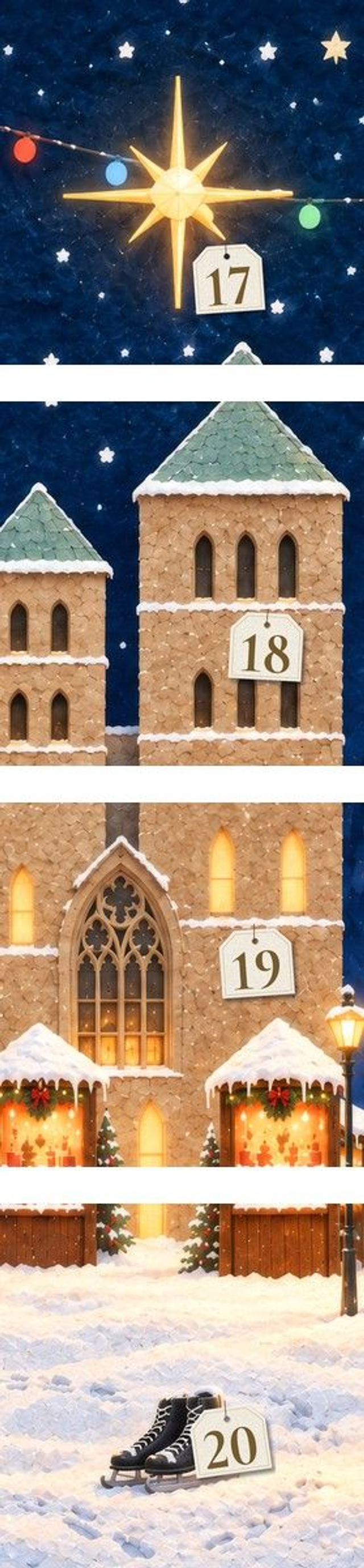 Adventsbild Reihe 5 – St.-Paulus-Dom (Tag 17–20)