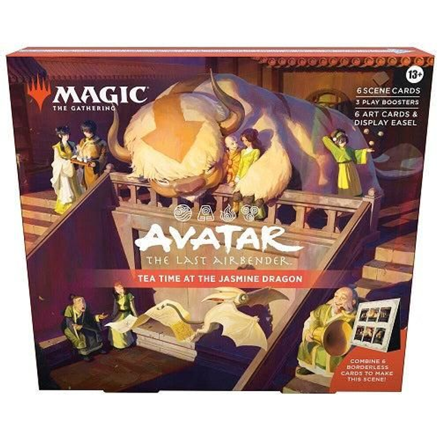 Wotc Scene Box - Magic The Gathering - Avatar Le Dernier Maitre De L'air