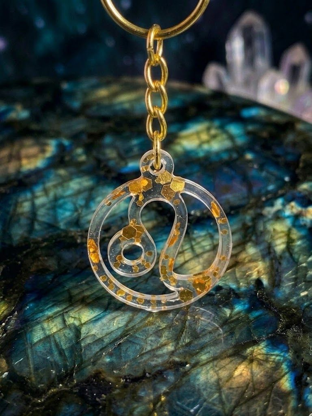 Porte clés Signe Astrologique OR