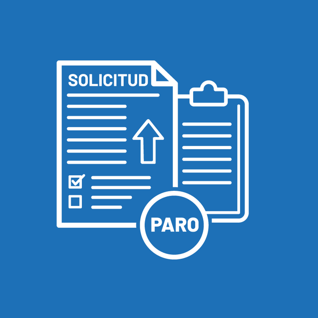 Solicitud de prestación por desempleo (paro)