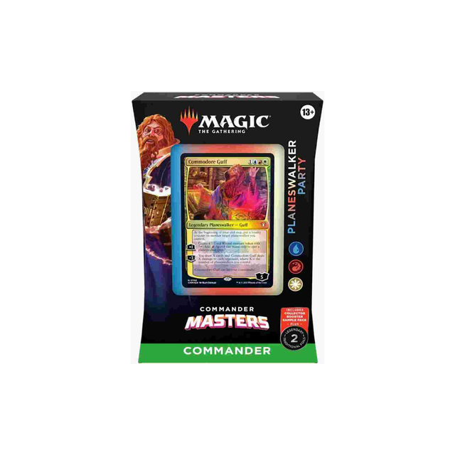 Commander Masters "Planeswalker Party" Deck English - Magic the Gathering 