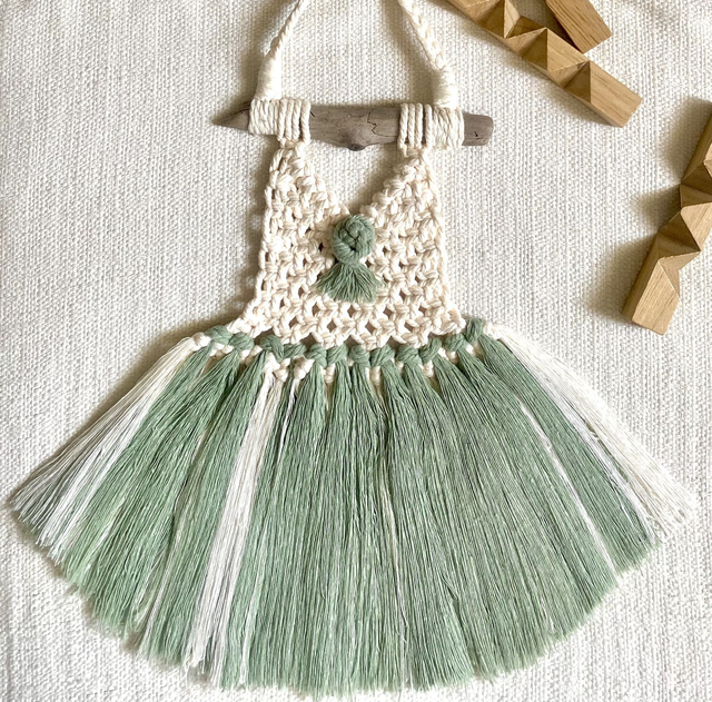 Suspension murale collection Rêvalya – Vert d'eau