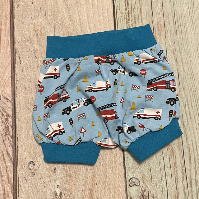 Sommershort, Größe 74, Fahrzeuge  