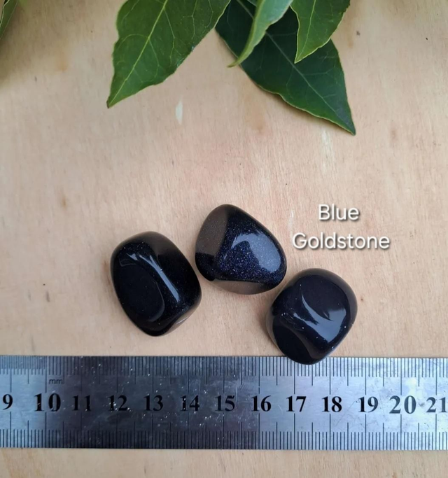 BLUE GOLDSTONE TUMBLESTONE 
