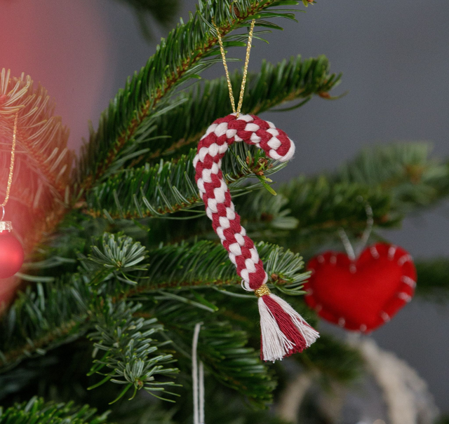 SUCRE D&#039;ORGE ~ Décoration de Noël