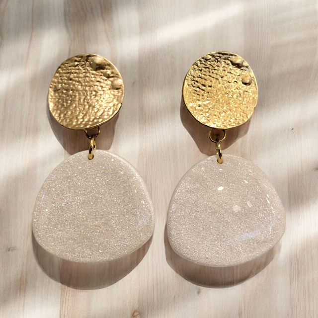 LEA GRANDES BLANC PAILLETE 