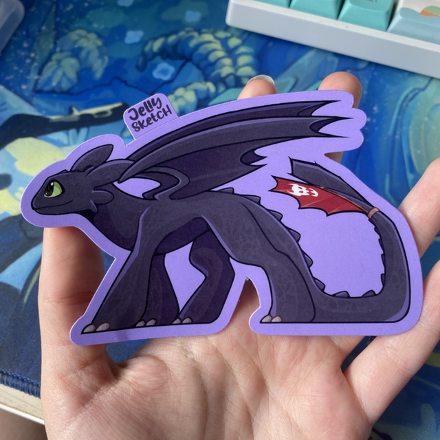 Toothless XL | HTTYD Sticker