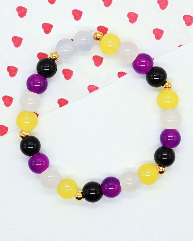 LGBT+ Non-Binary Pride Bracelet