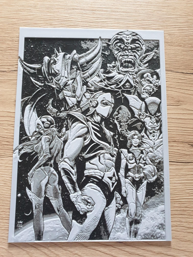 Plaque Deco Goldorak