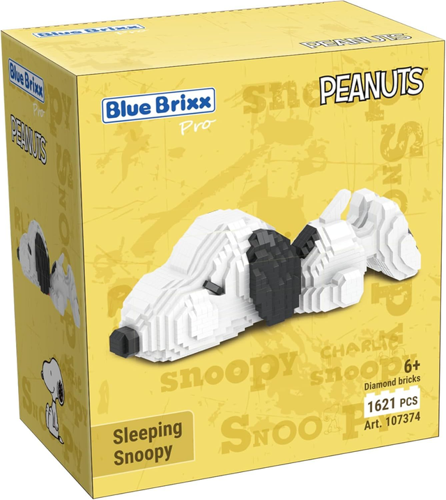 BlueBrixx® Pro 107374 Schlafender Snoopy