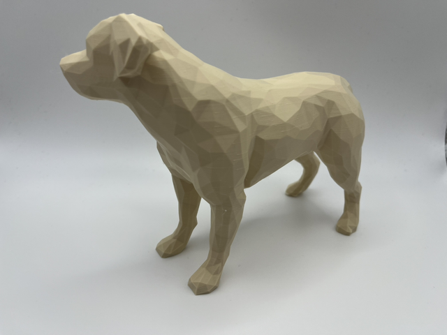 Rottweiler - Poly Statue
