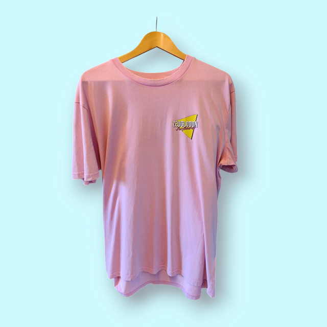 Tee-shirt 90s rose