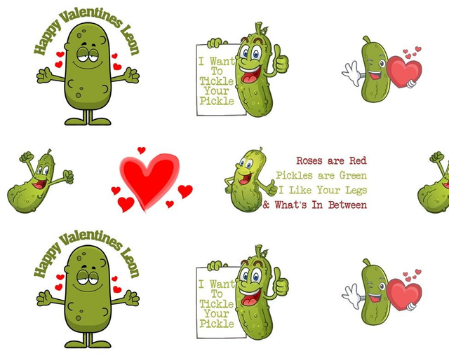 Tickle My Pickle Personalised Funny Valentines His and Hers Wife Girlfriend Husband Boyfriend Partner Gift Wrap