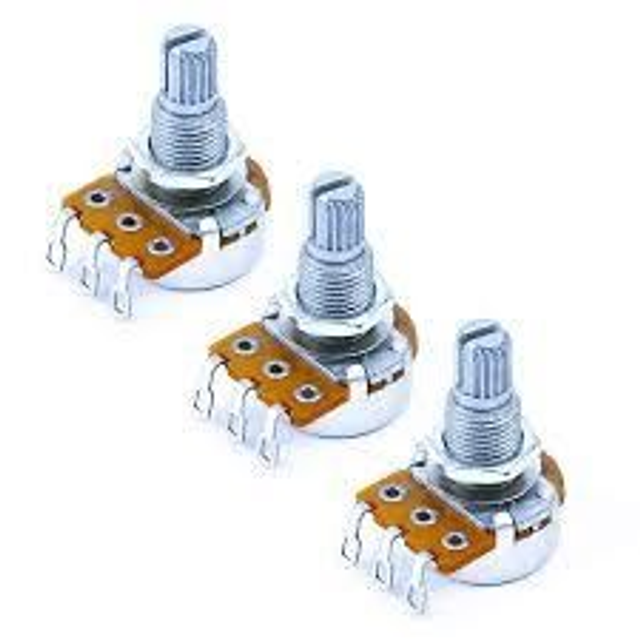 Potenciômetro A25K VL1718H c/3 Spirit Guitar Parts cód. 969