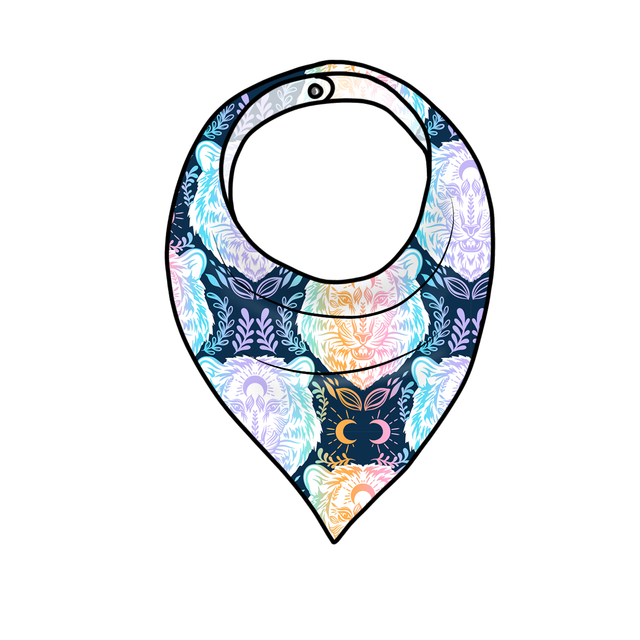 Dreamweaver 'Celestial Lion' Bandana Bib