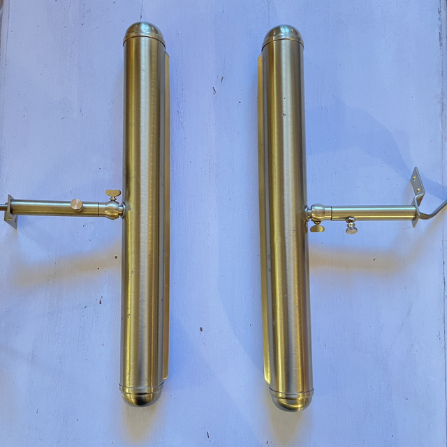 Vintage Messing Bilderleuchten- Stilvolle Wandlampen für Bilder& Gemälde